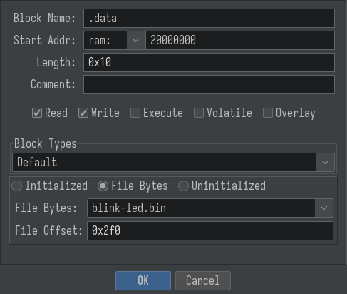 Create .data