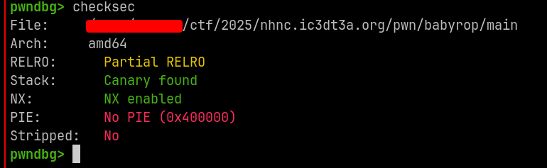 checksec